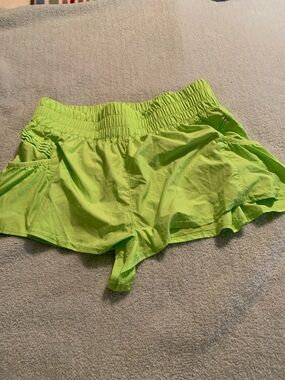 FP Movement by Free People Neon Lime Athletic Shorts